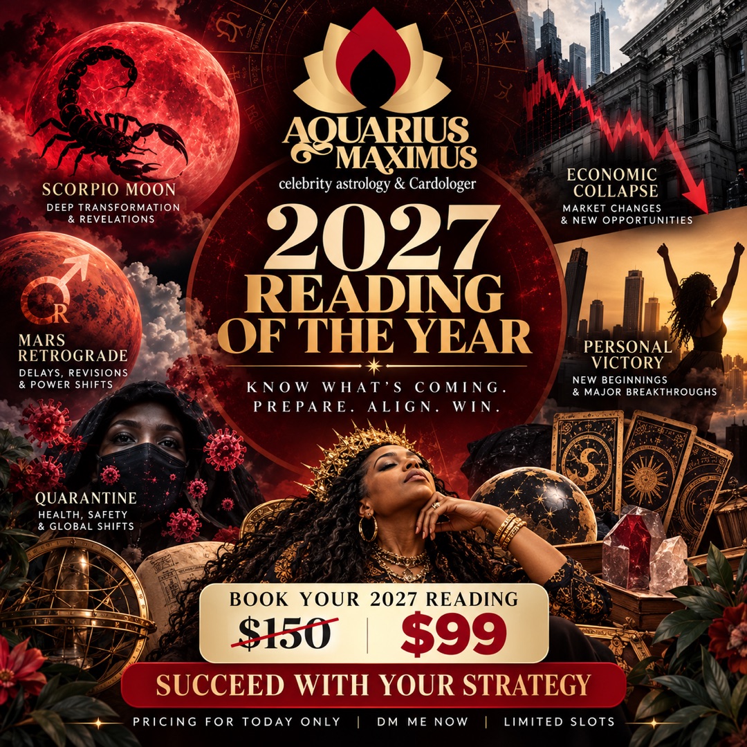2027 Reading of the Year with Aquarius Maximus